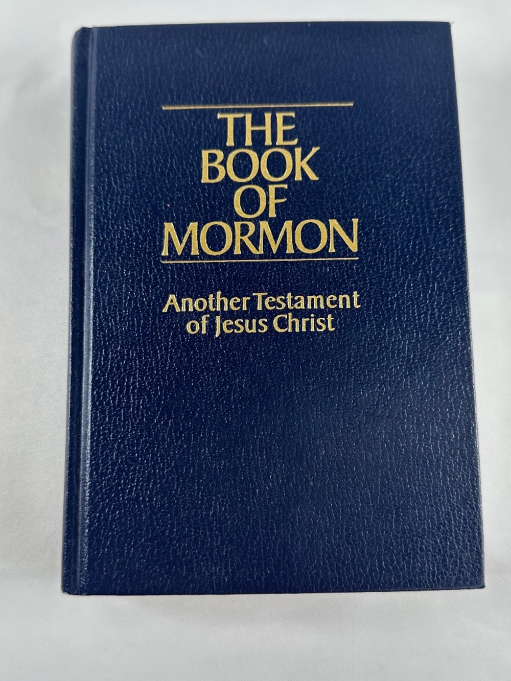 Book of Mormon Another Testament of Jesus Christ, Blue Hardback Book